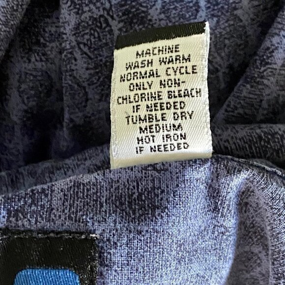 L2 Casual Cotton Short Sleeve Button Down Shirt Mens Large - Picture 9 of 9